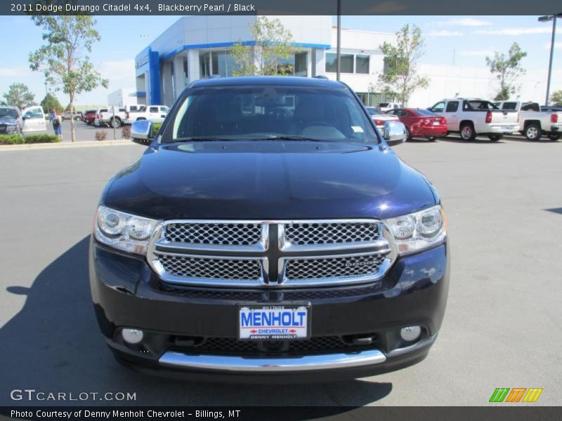 Blackberry Pearl / Black 2011 Dodge Durango Citadel 4x4