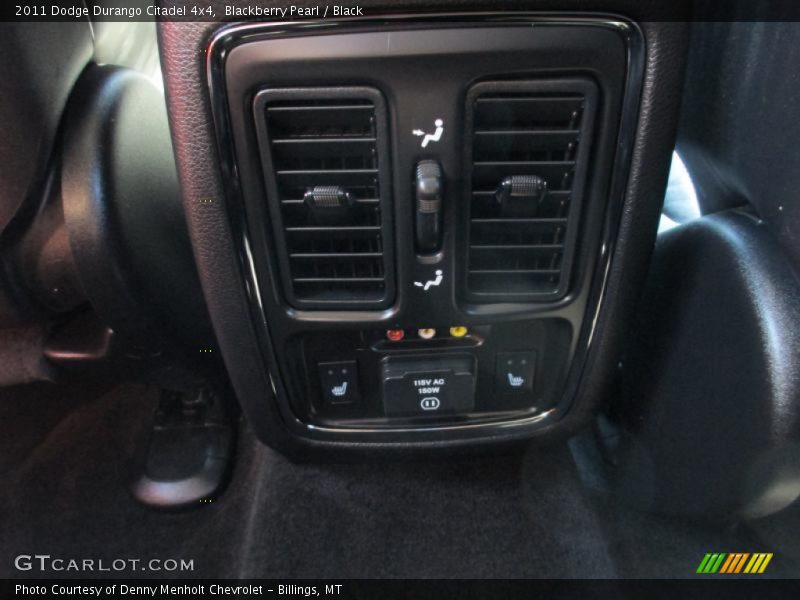 Blackberry Pearl / Black 2011 Dodge Durango Citadel 4x4