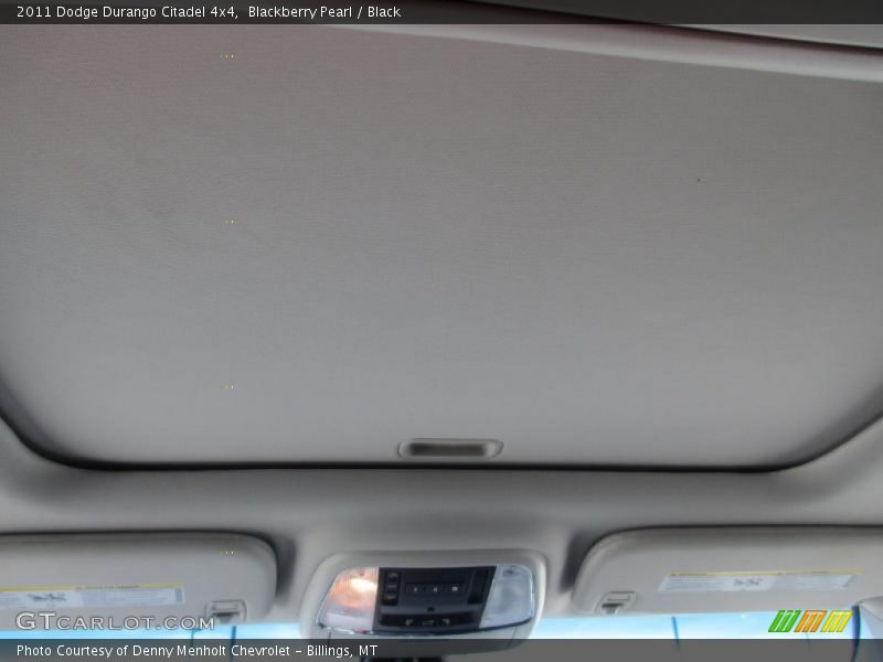 Blackberry Pearl / Black 2011 Dodge Durango Citadel 4x4