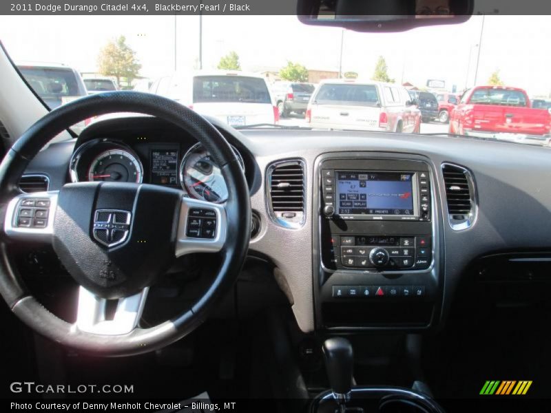 Blackberry Pearl / Black 2011 Dodge Durango Citadel 4x4