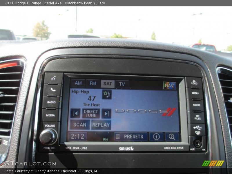 Blackberry Pearl / Black 2011 Dodge Durango Citadel 4x4