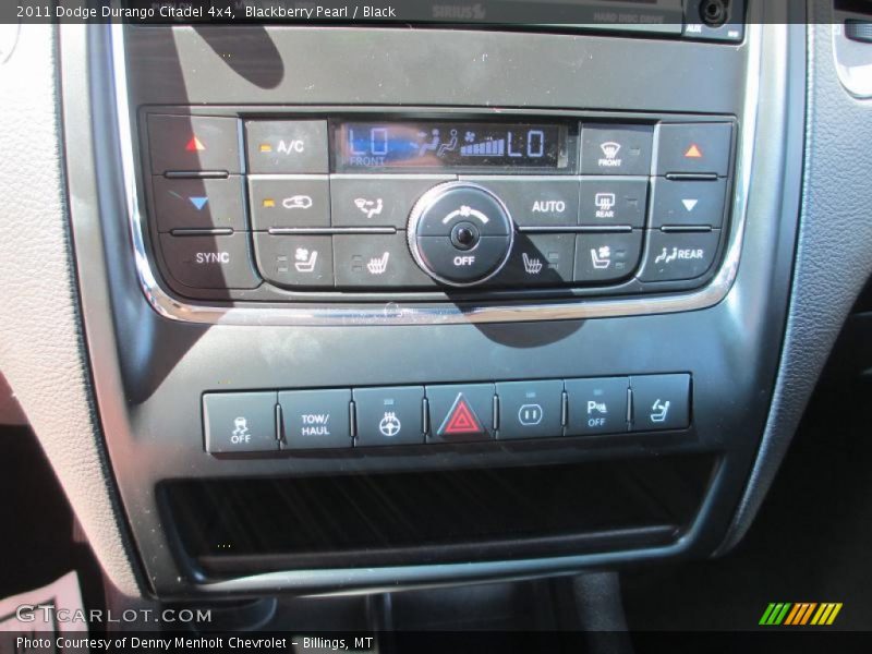 Blackberry Pearl / Black 2011 Dodge Durango Citadel 4x4