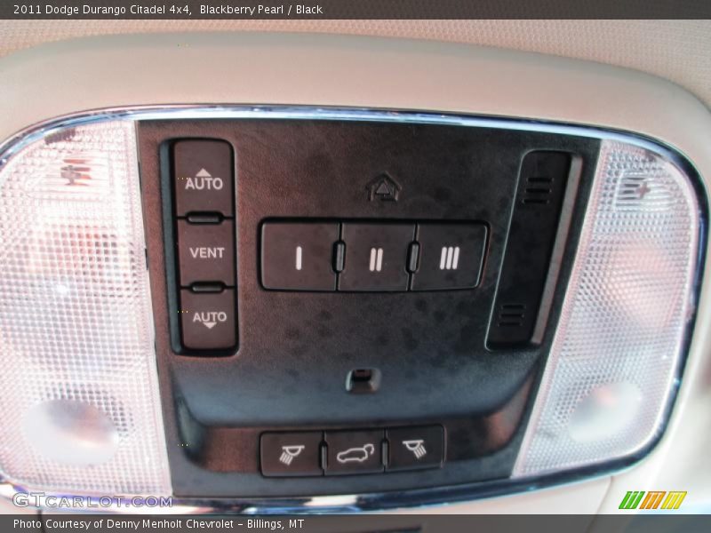 Blackberry Pearl / Black 2011 Dodge Durango Citadel 4x4
