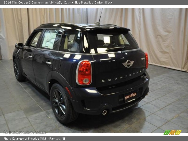 Cosmic Blue Metallic / Carbon Black 2014 Mini Cooper S Countryman All4 AWD