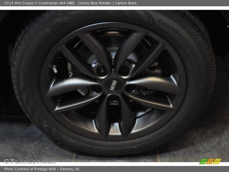 Cosmic Blue Metallic / Carbon Black 2014 Mini Cooper S Countryman All4 AWD