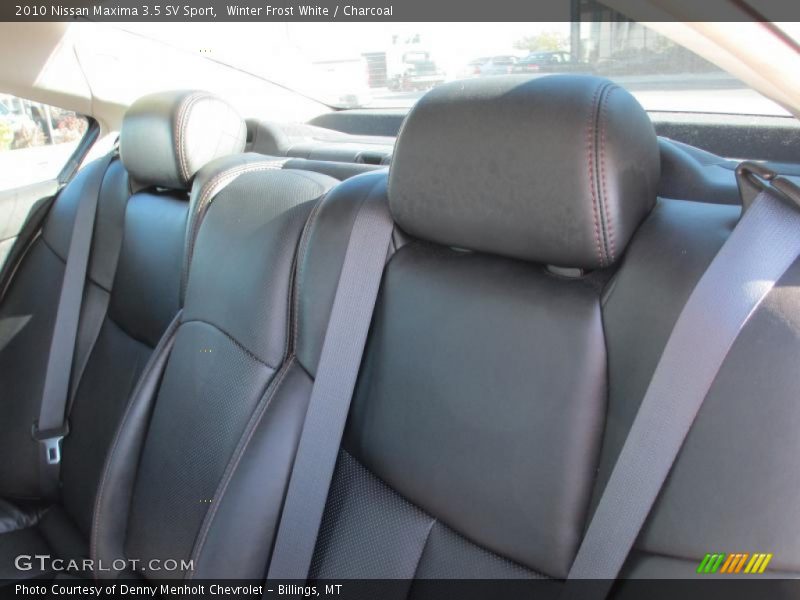Winter Frost White / Charcoal 2010 Nissan Maxima 3.5 SV Sport