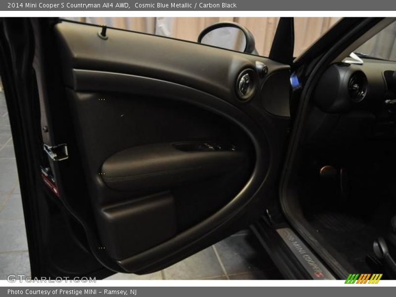 Cosmic Blue Metallic / Carbon Black 2014 Mini Cooper S Countryman All4 AWD