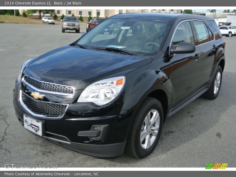 Black / Jet Black 2014 Chevrolet Equinox LS