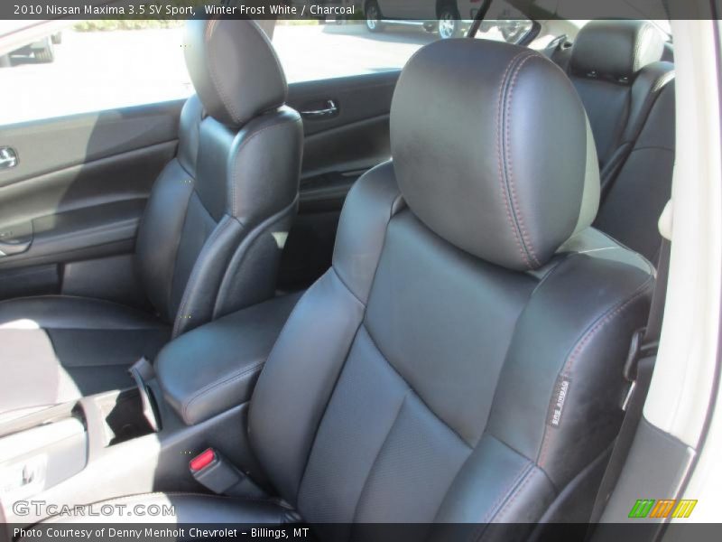 Winter Frost White / Charcoal 2010 Nissan Maxima 3.5 SV Sport