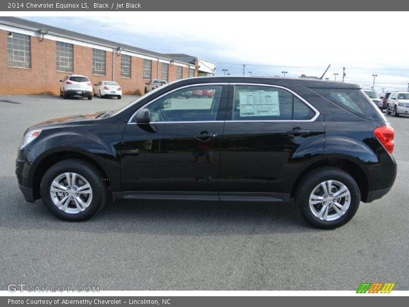 Black / Jet Black 2014 Chevrolet Equinox LS
