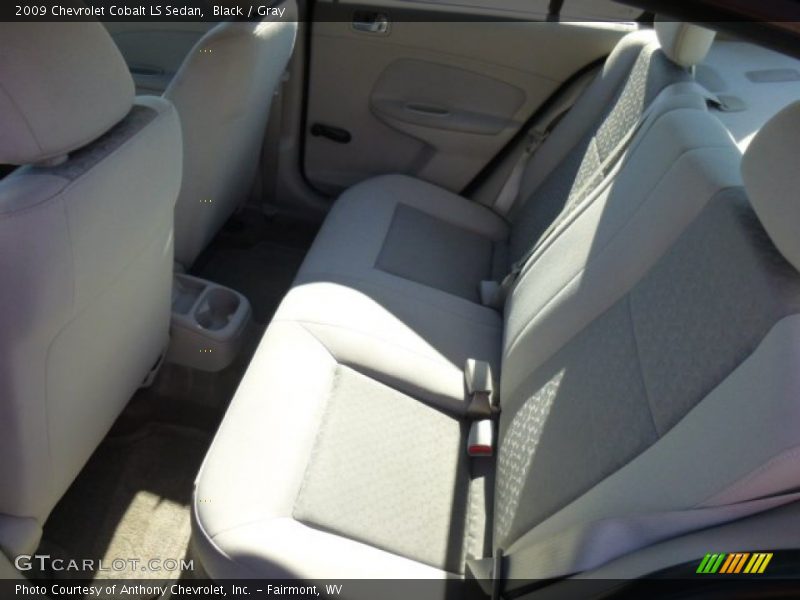 Black / Gray 2009 Chevrolet Cobalt LS Sedan