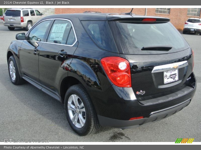 Black / Jet Black 2014 Chevrolet Equinox LS