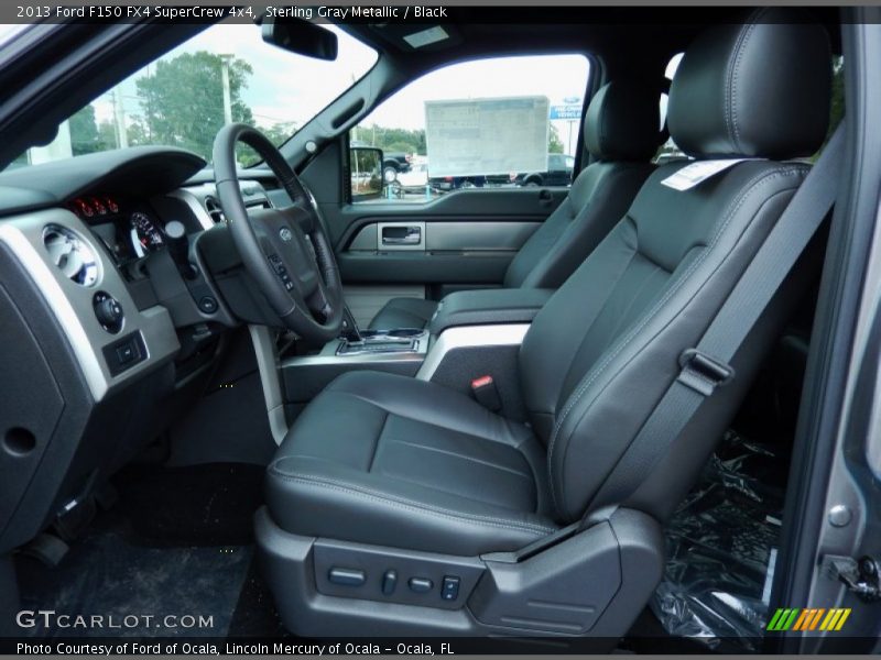  2013 F150 FX4 SuperCrew 4x4 Black Interior