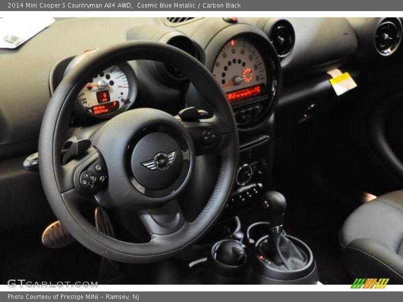 Cosmic Blue Metallic / Carbon Black 2014 Mini Cooper S Countryman All4 AWD