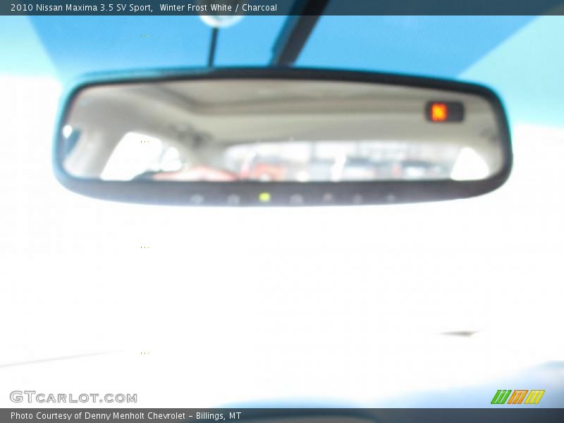 Winter Frost White / Charcoal 2010 Nissan Maxima 3.5 SV Sport