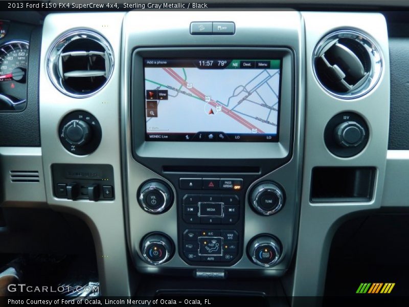 Navigation of 2013 F150 FX4 SuperCrew 4x4