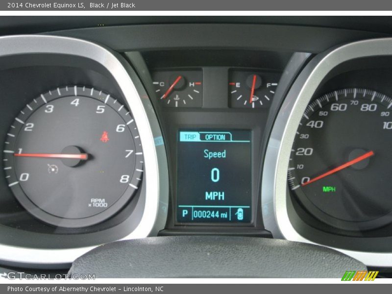 Black / Jet Black 2014 Chevrolet Equinox LS