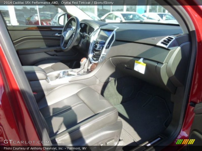 Crystal Red Tintcoat / Ebony/Ebony 2014 Cadillac SRX Performance AWD