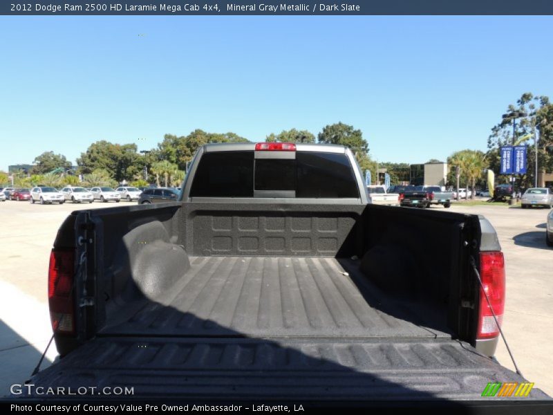 Mineral Gray Metallic / Dark Slate 2012 Dodge Ram 2500 HD Laramie Mega Cab 4x4