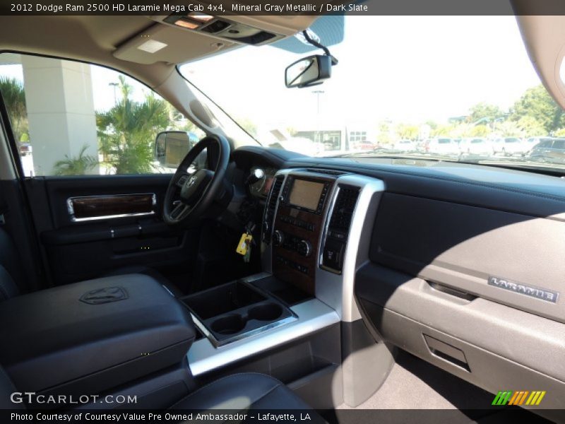 Mineral Gray Metallic / Dark Slate 2012 Dodge Ram 2500 HD Laramie Mega Cab 4x4