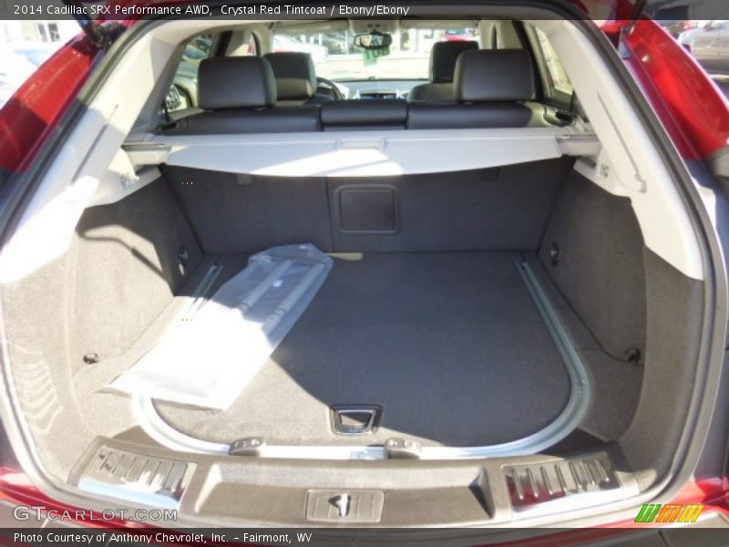Crystal Red Tintcoat / Ebony/Ebony 2014 Cadillac SRX Performance AWD