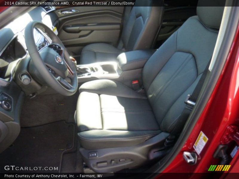 Crystal Red Tintcoat / Ebony/Ebony 2014 Cadillac SRX Performance AWD