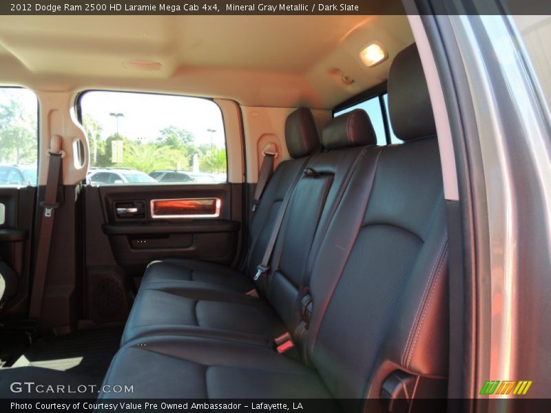 Mineral Gray Metallic / Dark Slate 2012 Dodge Ram 2500 HD Laramie Mega Cab 4x4