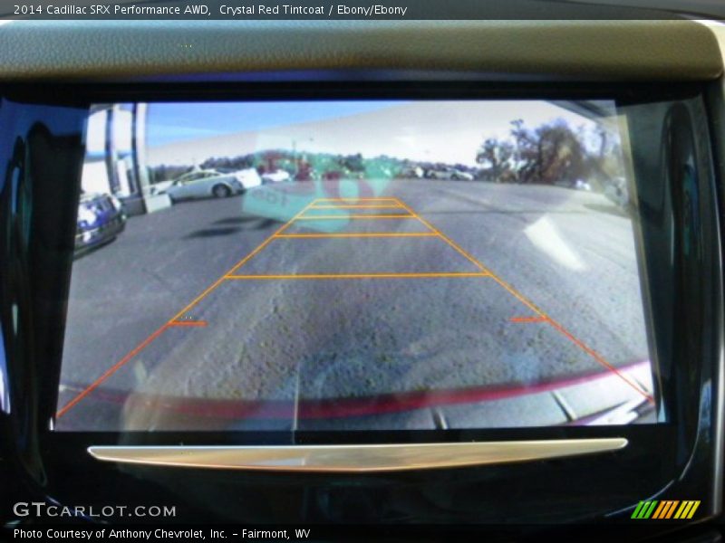 Crystal Red Tintcoat / Ebony/Ebony 2014 Cadillac SRX Performance AWD