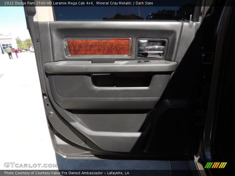 Mineral Gray Metallic / Dark Slate 2012 Dodge Ram 2500 HD Laramie Mega Cab 4x4
