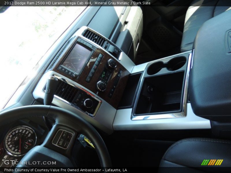 Mineral Gray Metallic / Dark Slate 2012 Dodge Ram 2500 HD Laramie Mega Cab 4x4