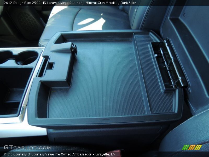 Mineral Gray Metallic / Dark Slate 2012 Dodge Ram 2500 HD Laramie Mega Cab 4x4