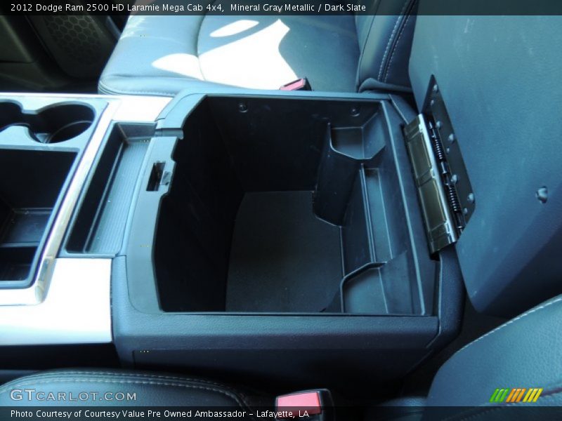 Mineral Gray Metallic / Dark Slate 2012 Dodge Ram 2500 HD Laramie Mega Cab 4x4