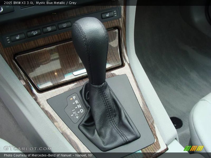 Mystic Blue Metallic / Grey 2005 BMW X3 3.0i