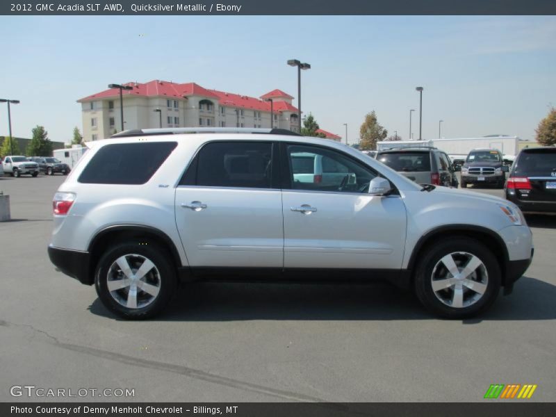 Quicksilver Metallic / Ebony 2012 GMC Acadia SLT AWD