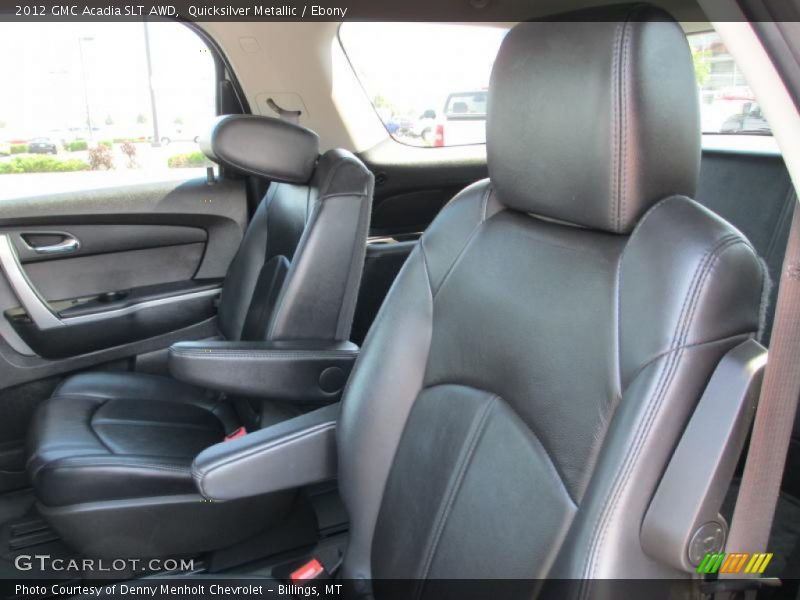 Quicksilver Metallic / Ebony 2012 GMC Acadia SLT AWD