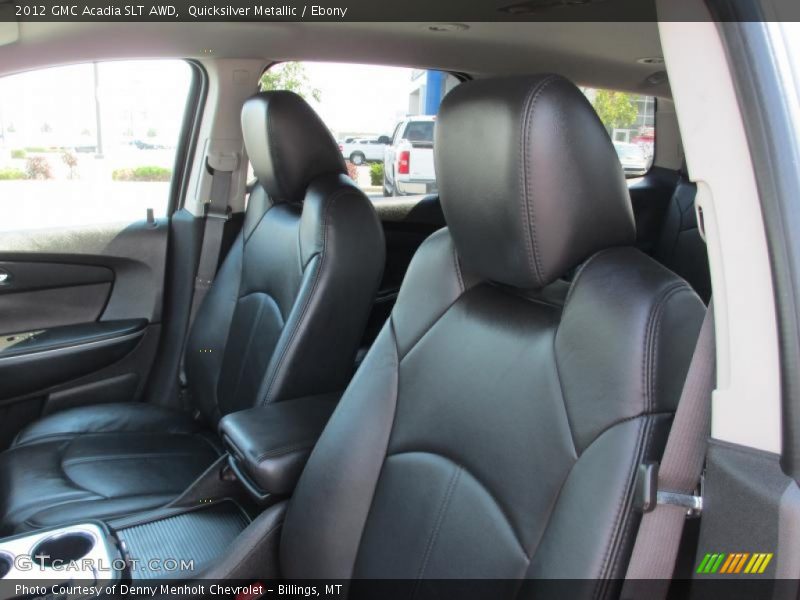 Quicksilver Metallic / Ebony 2012 GMC Acadia SLT AWD