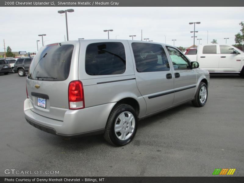 Silverstone Metallic / Medium Gray 2008 Chevrolet Uplander LS