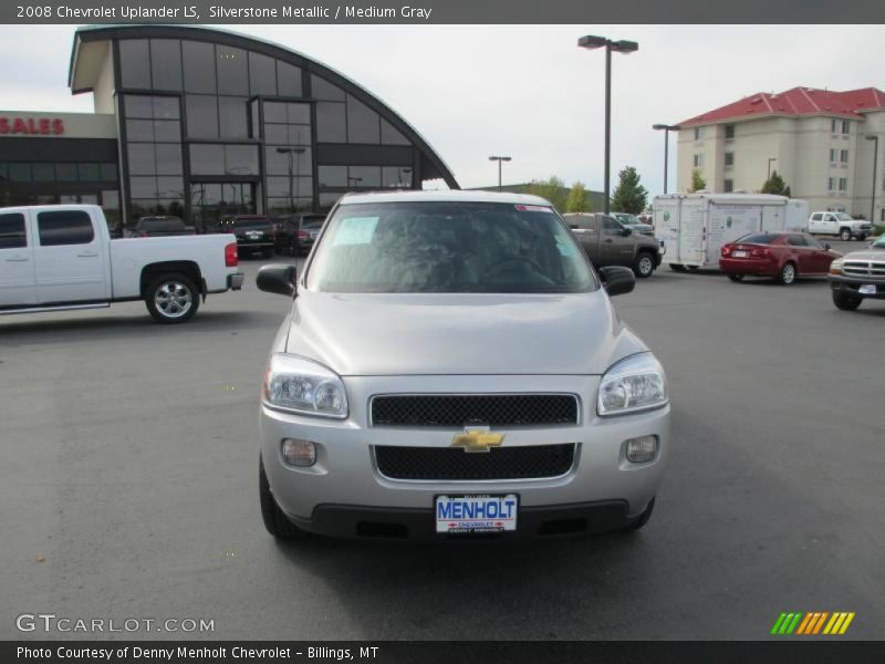 Silverstone Metallic / Medium Gray 2008 Chevrolet Uplander LS