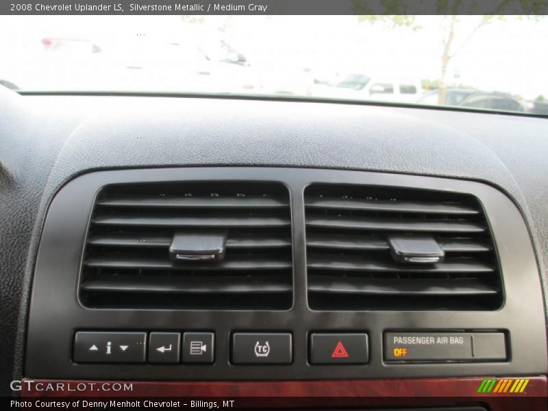 Silverstone Metallic / Medium Gray 2008 Chevrolet Uplander LS