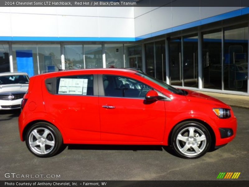  2014 Sonic LTZ Hatchback Red Hot