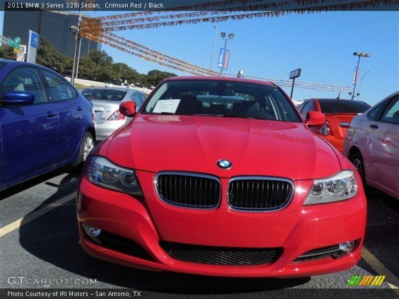 Crimson Red / Black 2011 BMW 3 Series 328i Sedan