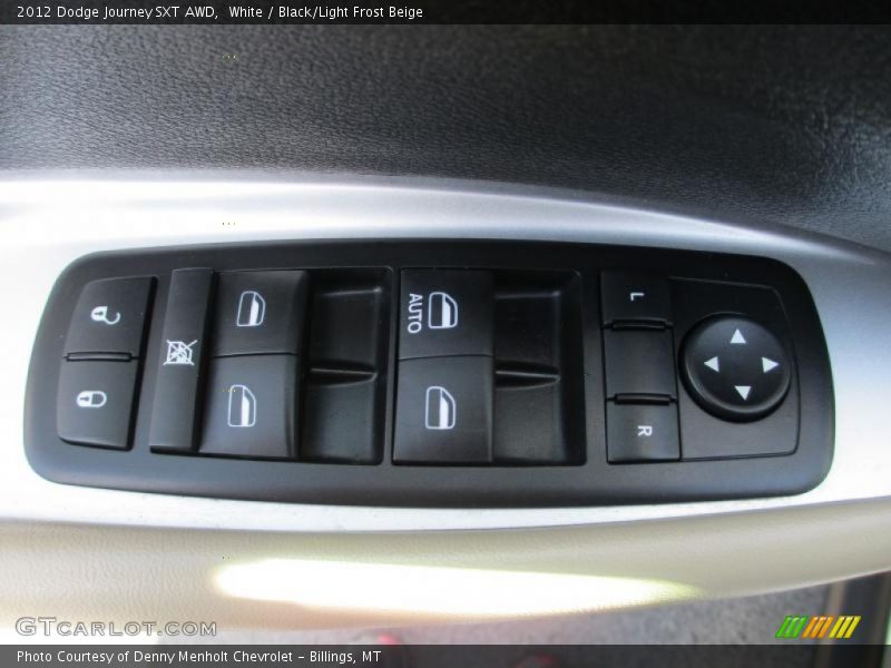 White / Black/Light Frost Beige 2012 Dodge Journey SXT AWD