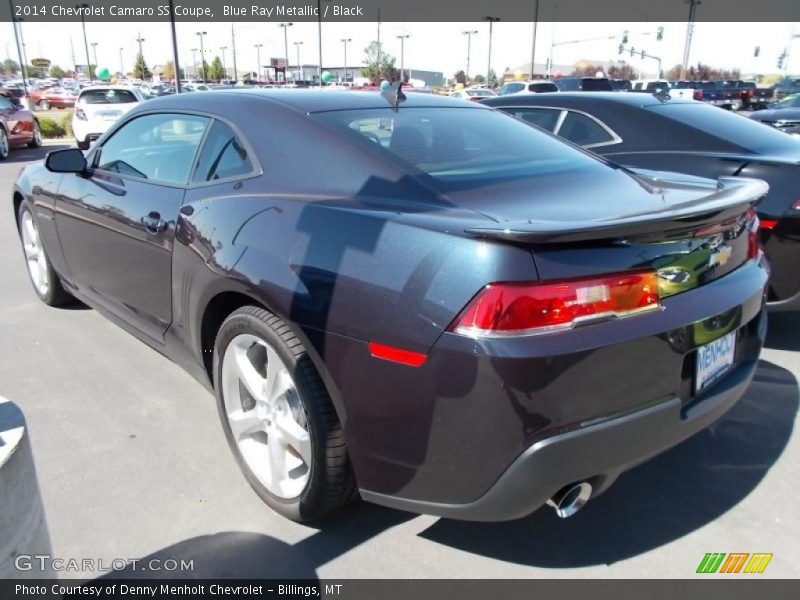 Blue Ray Metallic / Black 2014 Chevrolet Camaro SS Coupe
