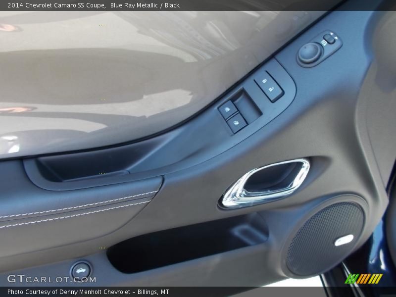 Blue Ray Metallic / Black 2014 Chevrolet Camaro SS Coupe