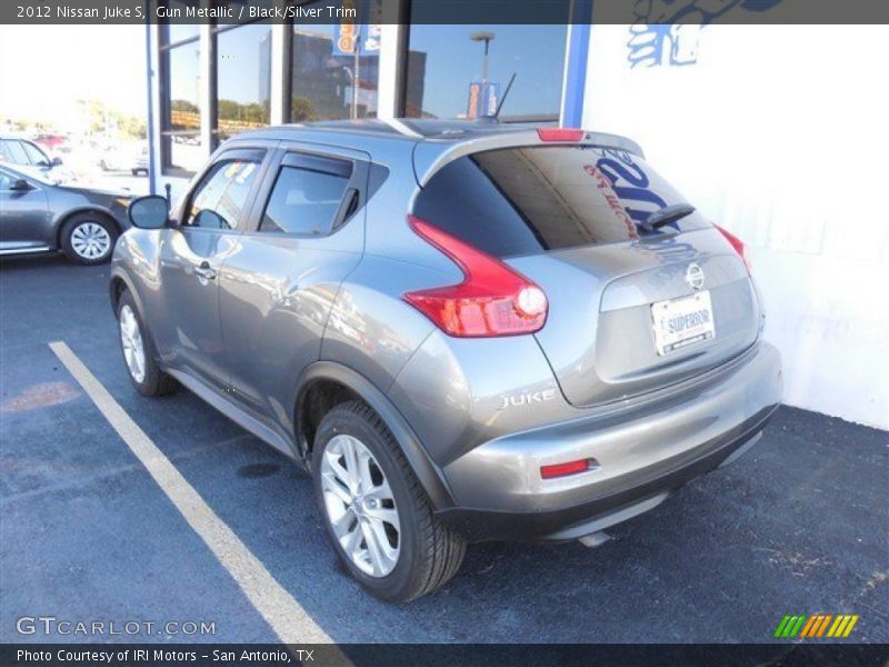 Gun Metallic / Black/Silver Trim 2012 Nissan Juke S