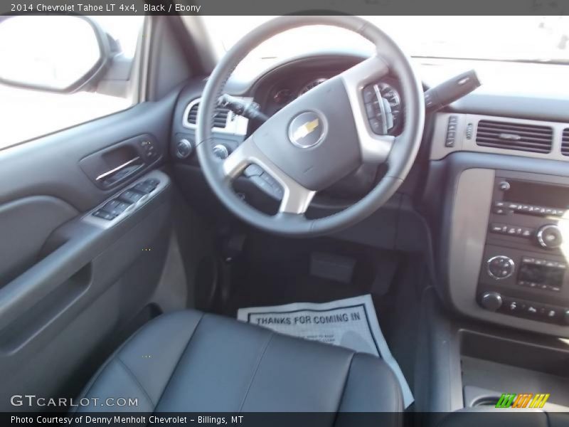 Black / Ebony 2014 Chevrolet Tahoe LT 4x4