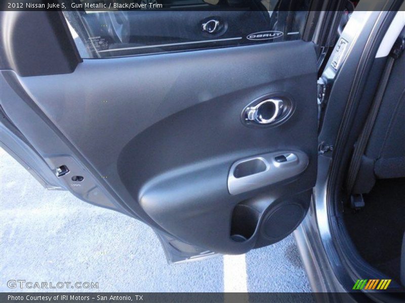 Gun Metallic / Black/Silver Trim 2012 Nissan Juke S