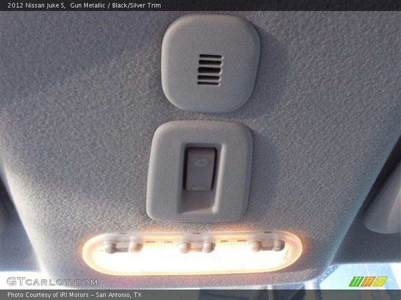 Gun Metallic / Black/Silver Trim 2012 Nissan Juke S