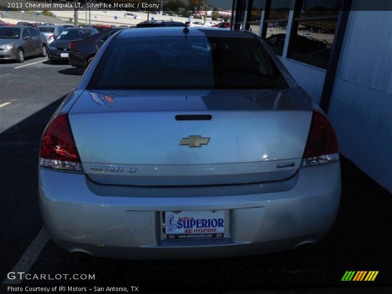 Silver Ice Metallic / Ebony 2013 Chevrolet Impala LT