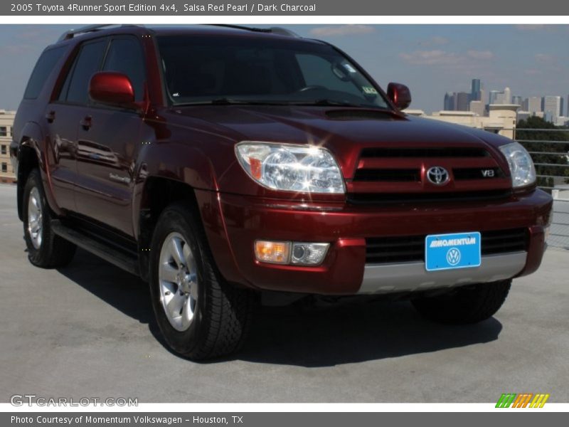 Salsa Red Pearl / Dark Charcoal 2005 Toyota 4Runner Sport Edition 4x4